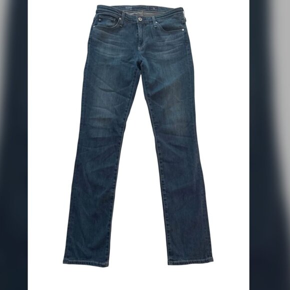 AG Adriano Goldschmied The Harper Essential Straight Jean Womens Size 27R - Picture 2 of 8